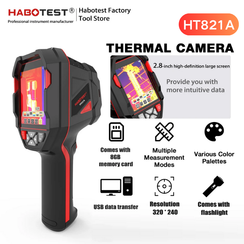 HABOTEST HT821A Termocamera Ri - Thermal Imaging Camera Pcb Repair recensione e prezzo