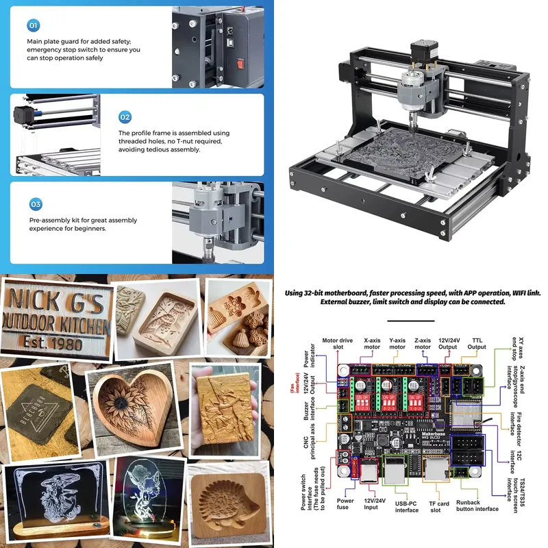 Mini Router CNC 3018 per Fresa - Mini Laser Engraver Cnc Router recensione e prezzo