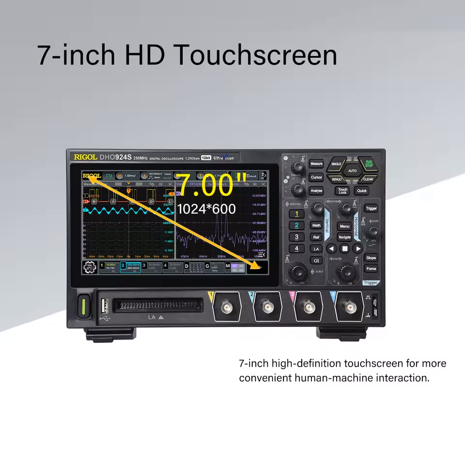 Oscilloscopio serie RIGOL DHO9 - Signal Generator Spectrum Analyzer recensione e prezzo