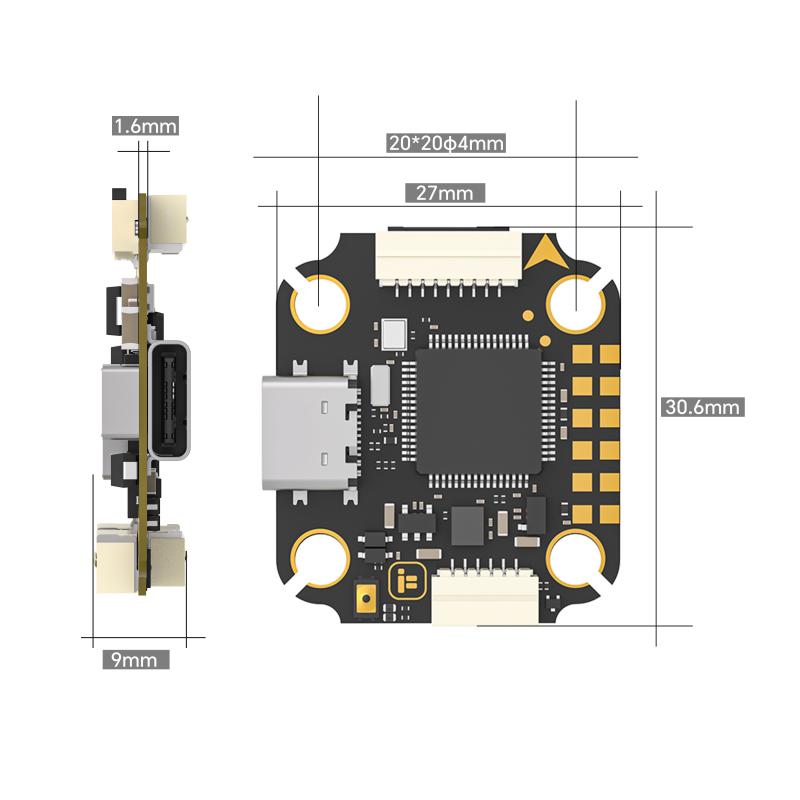 Mini stack Iflight Borg F7 con - Fpv Flight Controller F7 Stack 60A recensione e prezzo