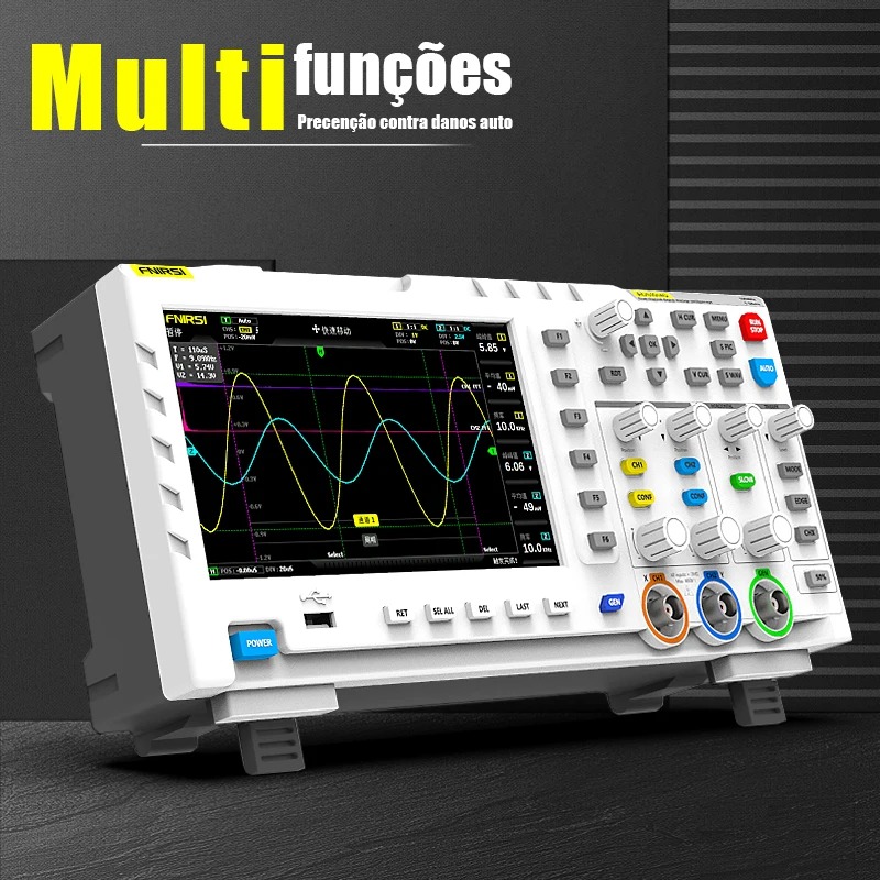 Oscilloscopio Digitale FNIRSI  - Digital Storage Oscilloscope 100Mhz recensione e prezzo